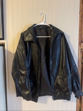 Classic Black Leather Jacket